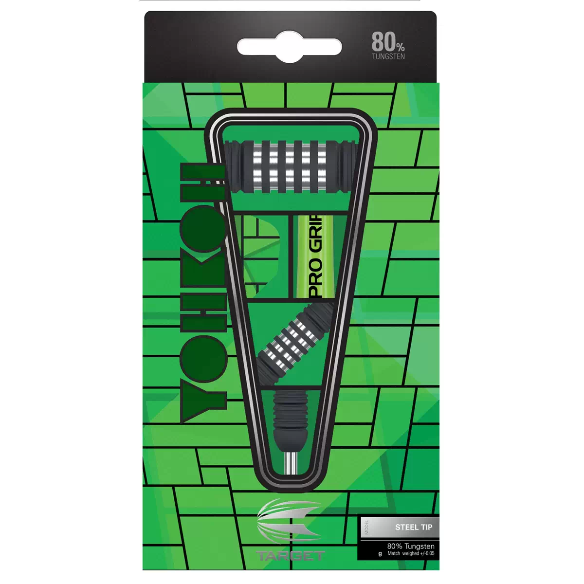 Target Darts Yohkoh 03 Steel Tip Darts Set - 80% Tungsten Professional Darts for Precision Play | Perfect for Pub Games, League Play & Home Practice