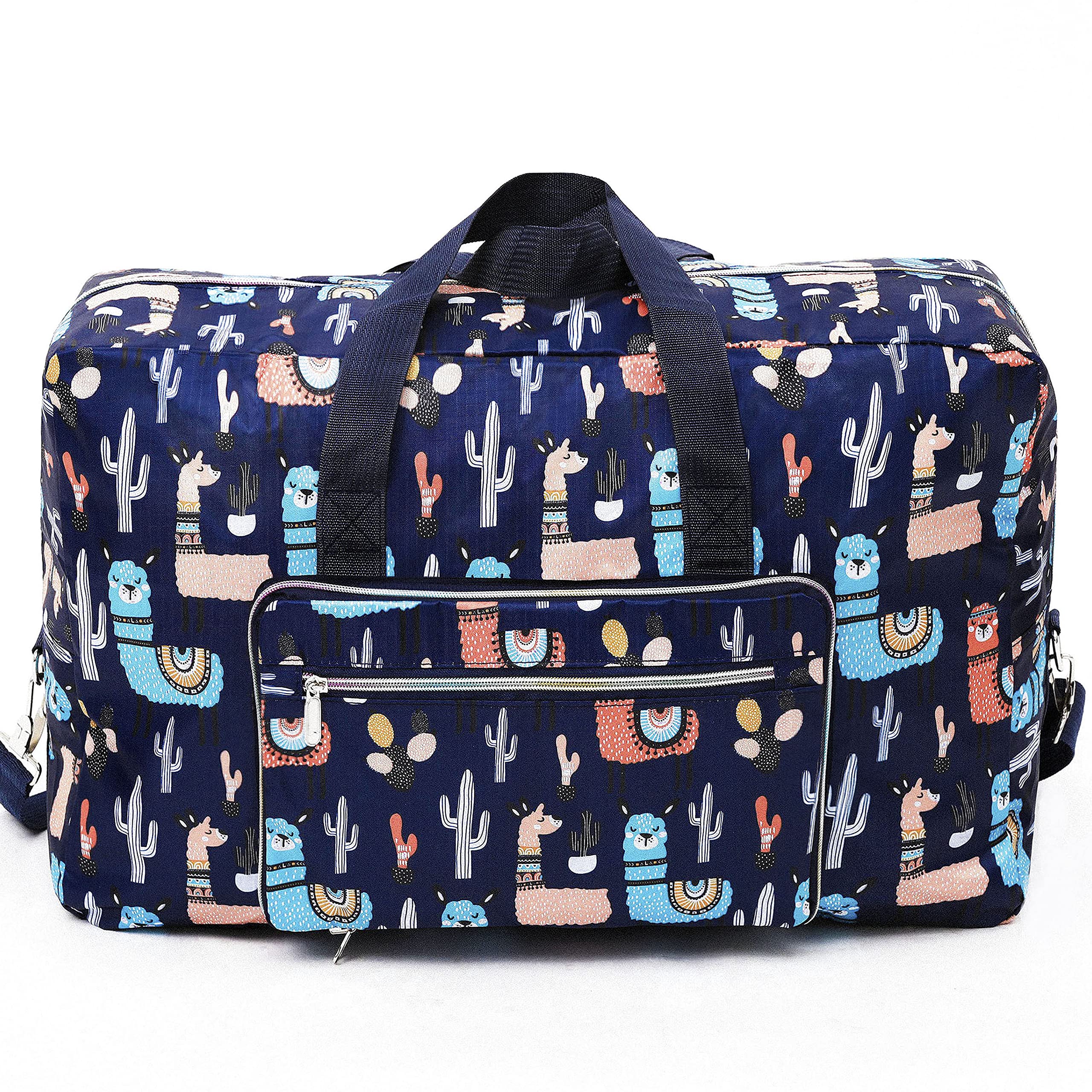 Foldable Large Travel Duffle Bag - Waterproof Carry On Weekender Bag for Women & Girls | Perfect for Gym, Beach Trips & Weekend Getaways