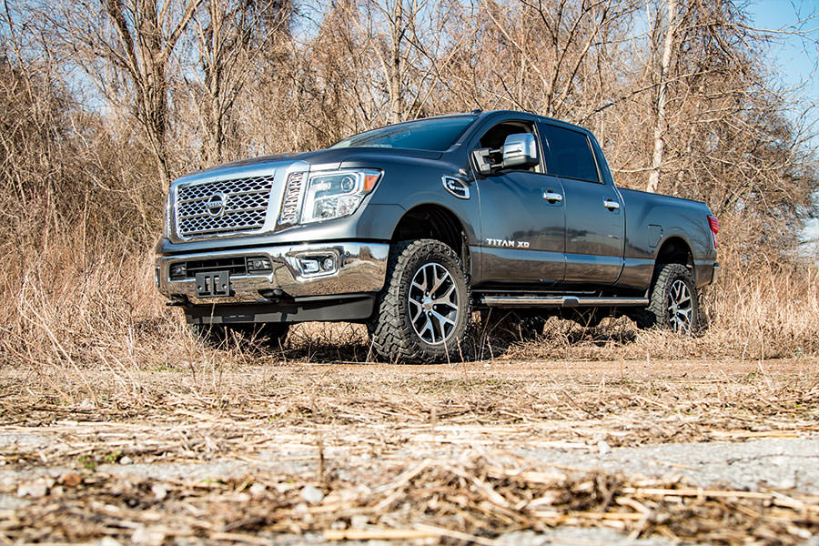 2 Inch Lift Kit for Nissan Titan XD 2WD/4WD (2016-2024) - Heavy Duty Suspension Upgrade | Off-Roading, Towing & Improved Ground Clearance