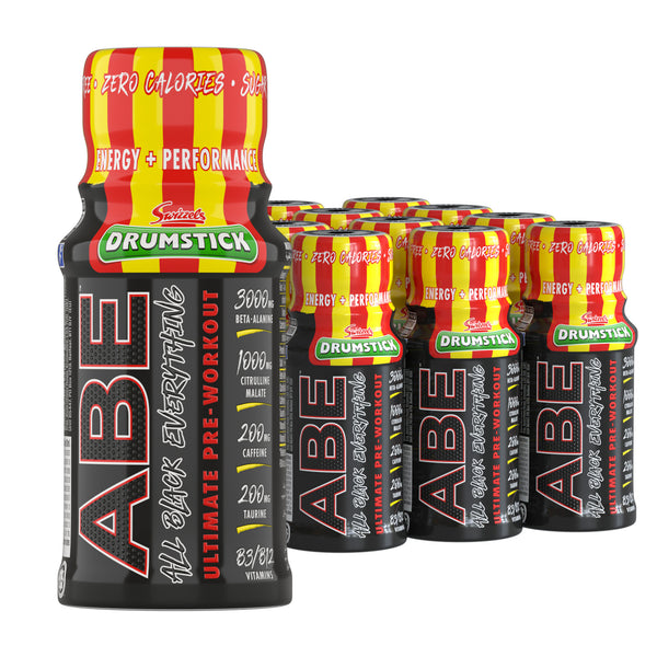 Applied Nutrition ABE Shot Energy Drink - 12x60ml Bottles for Workout, Gym & Focus | Pre-Workout Boost & Mental Clarity