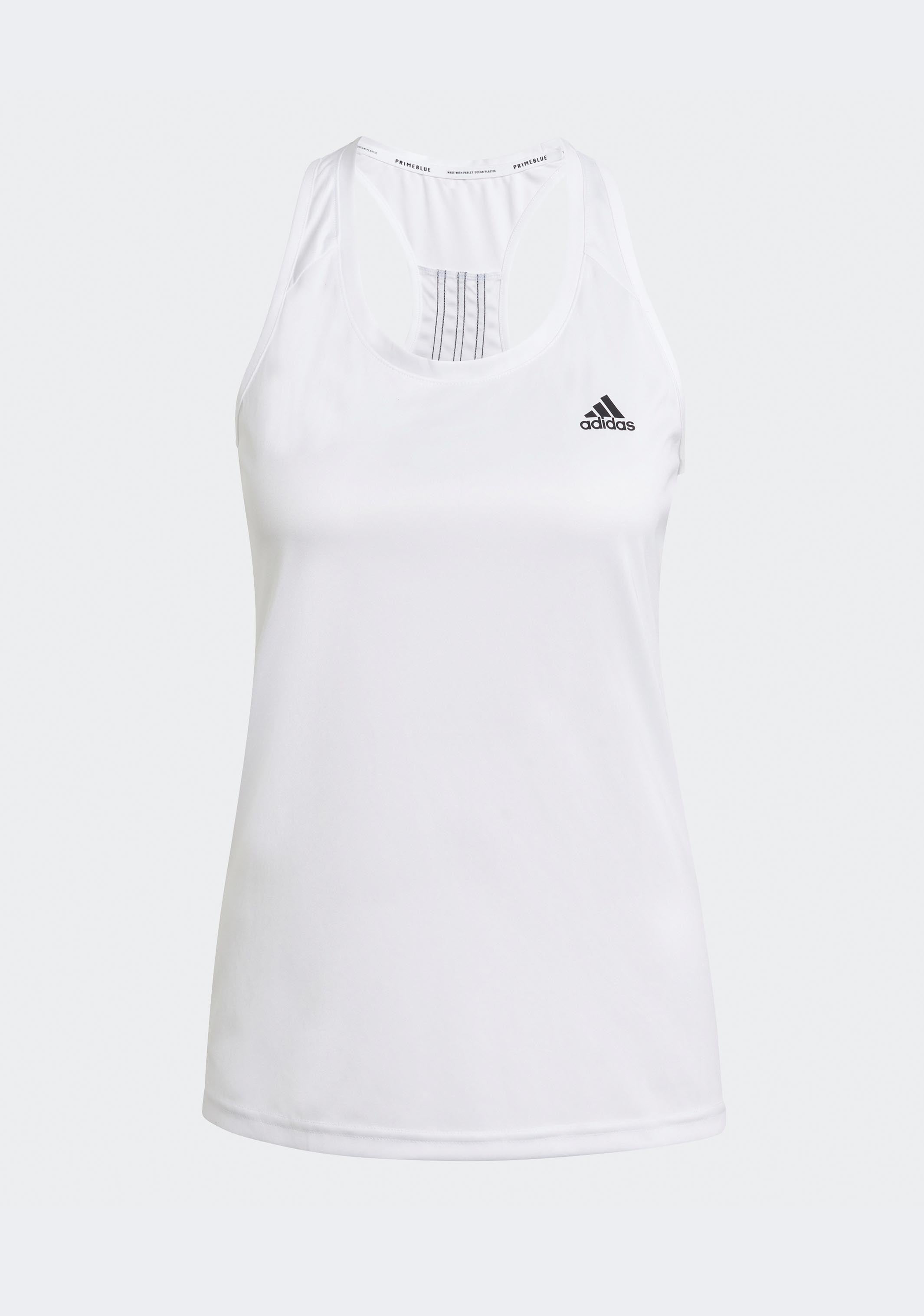 Adidas Women's Designed 2 Move 3S Tank Top - Breathable Workout Shirt for Running, Yoga & Gym - Lightweight Moisture-Wicking Activewear Top for Women