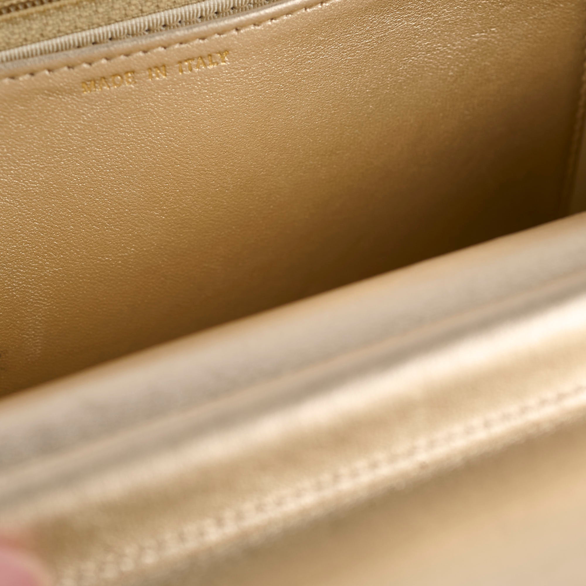Chanel Metallic Wallet On Chain Gold - Luxury Crossbody Bag for Women, Perfect for Parties, Date Nights & Special Occasions