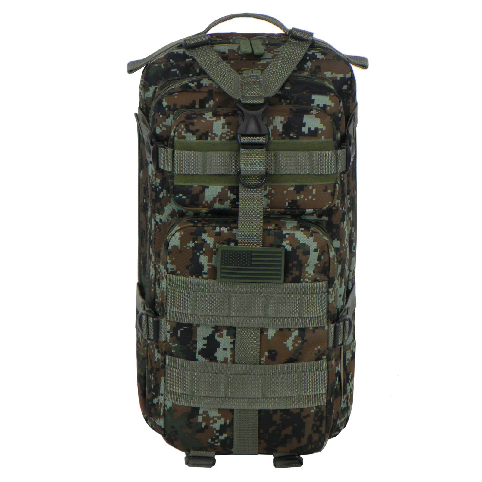 Tactical MOLLE Military Assault Backpack Rucksack - Durable 502 RTC for Outdoor Camping, Hiking & Survival Gear Storage