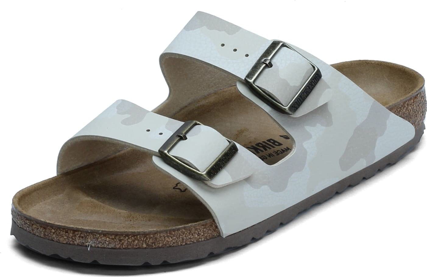 Birkenstock Women's Arizona Soft Footbed Sandals - Comfortable Cork Footbed Slides for Walking, Travel & Everyday Wear