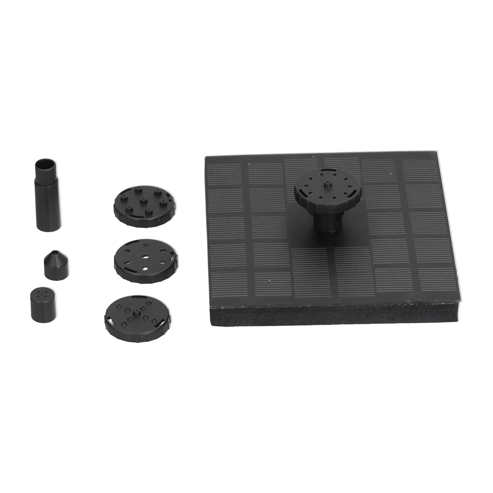Monocrystalline Solar Powered Outdoor Pond Waterfall - Automatic Running Water Feature for Garden, Hotel, School & Landscape Decoration | Perfect for Backyard, Patio & Commercial Water Displays