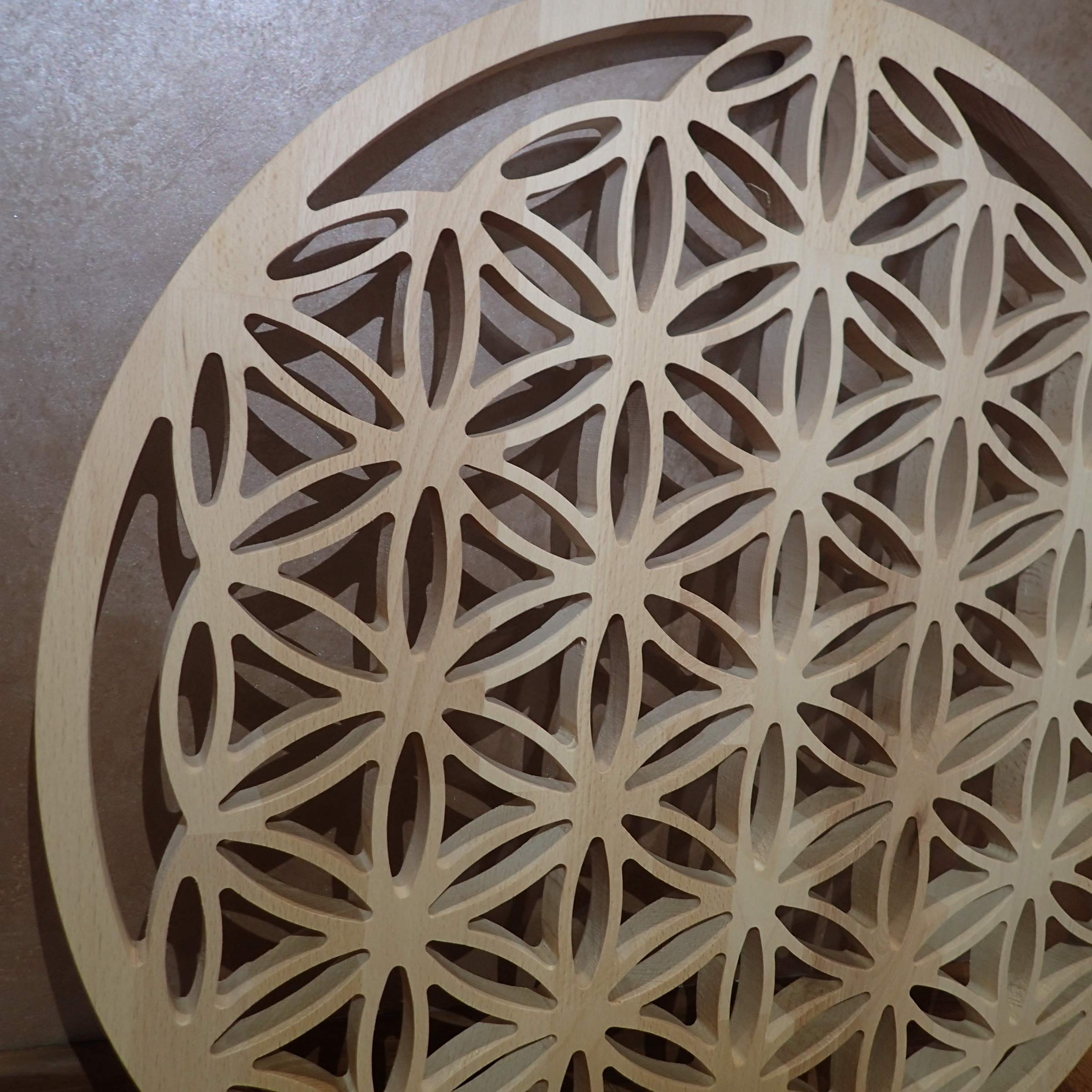 Serigart Wall Decoration - Sacred Geometry Flower of Life Art Print for Home & Office Decor | Perfect for Living Room, Bedroom, Meditation Space & Yoga Studio