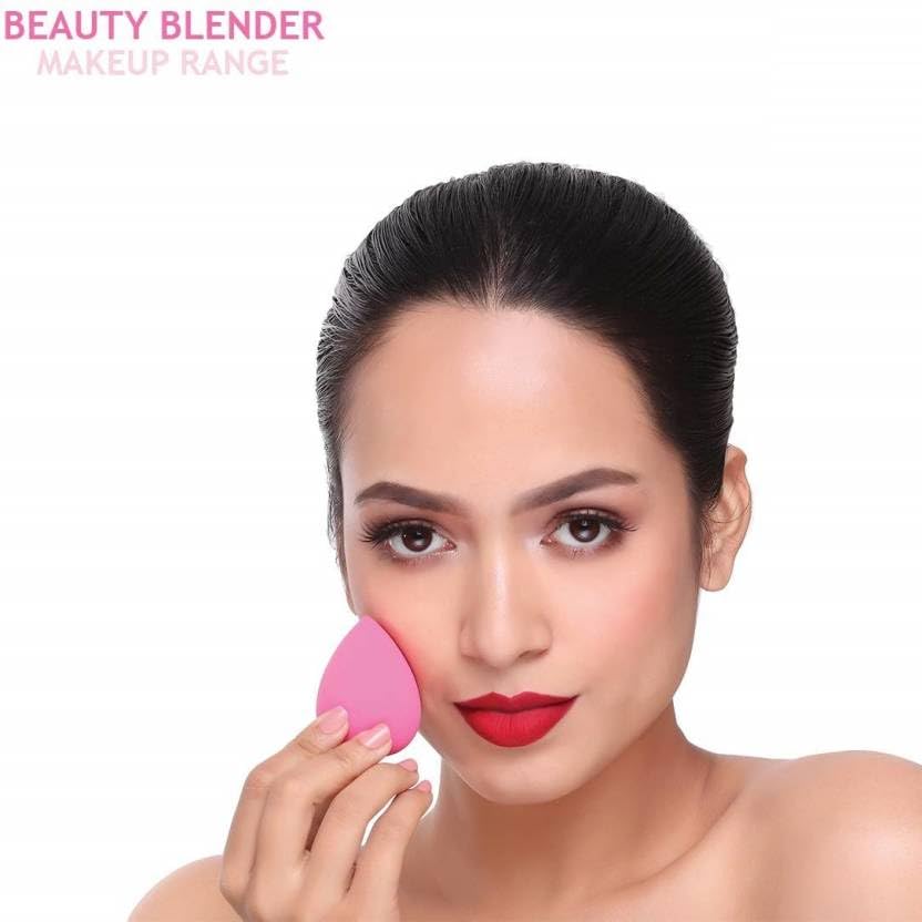 Professional Makeup Sponge Blender - 2 Pack Pink Beauty Sponge for Flawless Face Makeup