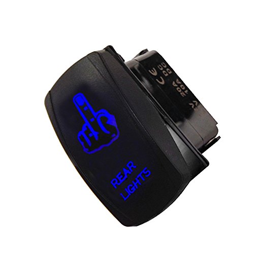 Blue Rear Light