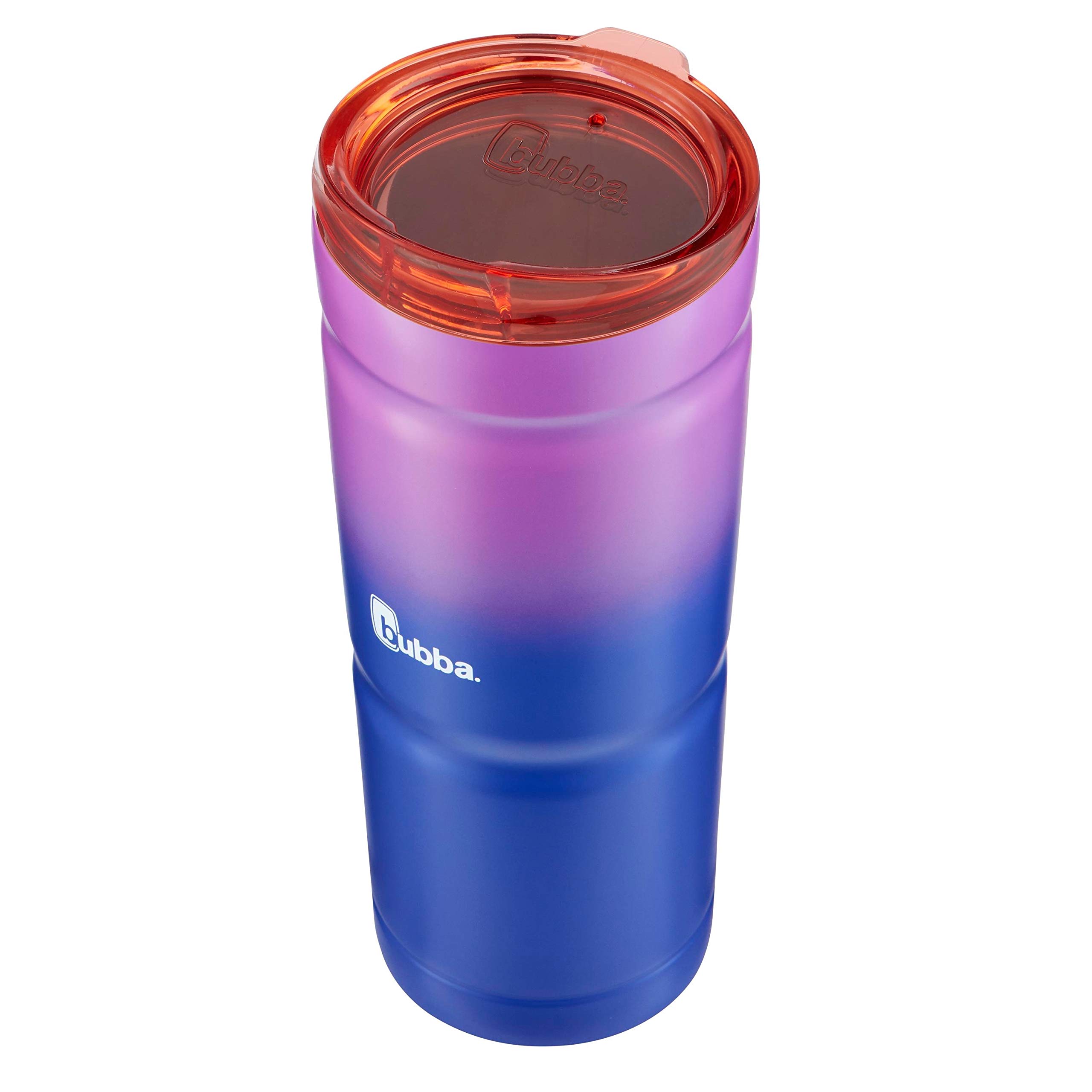 Bubba Vacuum Insulated Stainless Steel Tumbler 24oz - Vineyard Ombre Color, Leakproof Lid, Keeps Drinks Hot/Cold for Hours - Perfect for Coffee, Tea, Water & Outdoor Activities (Pack of 1)