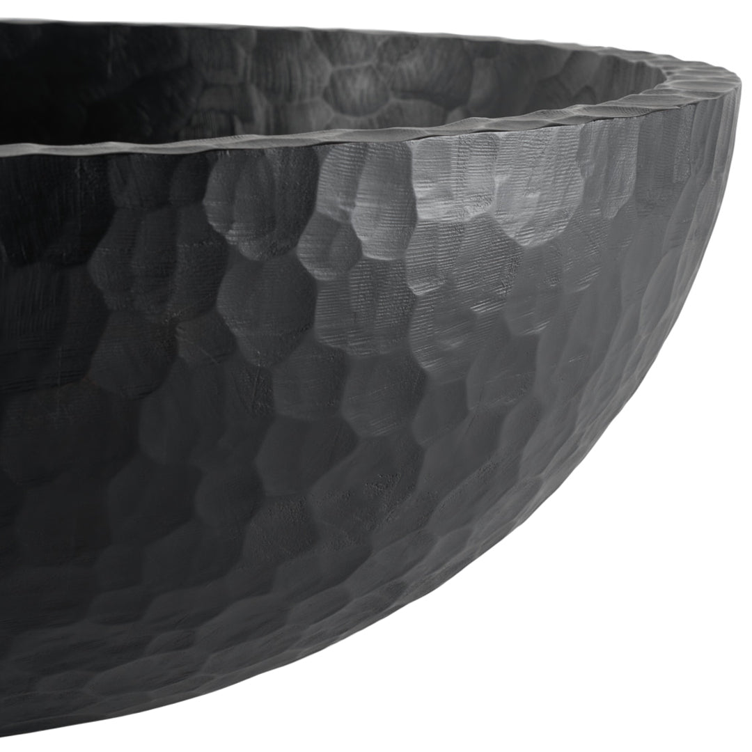Ethnicraft XL Chopped Bowl - Handcrafted Wooden Serving Bowl for Salads, Fruits & Snacks - Perfect for Entertaining & Family Dining