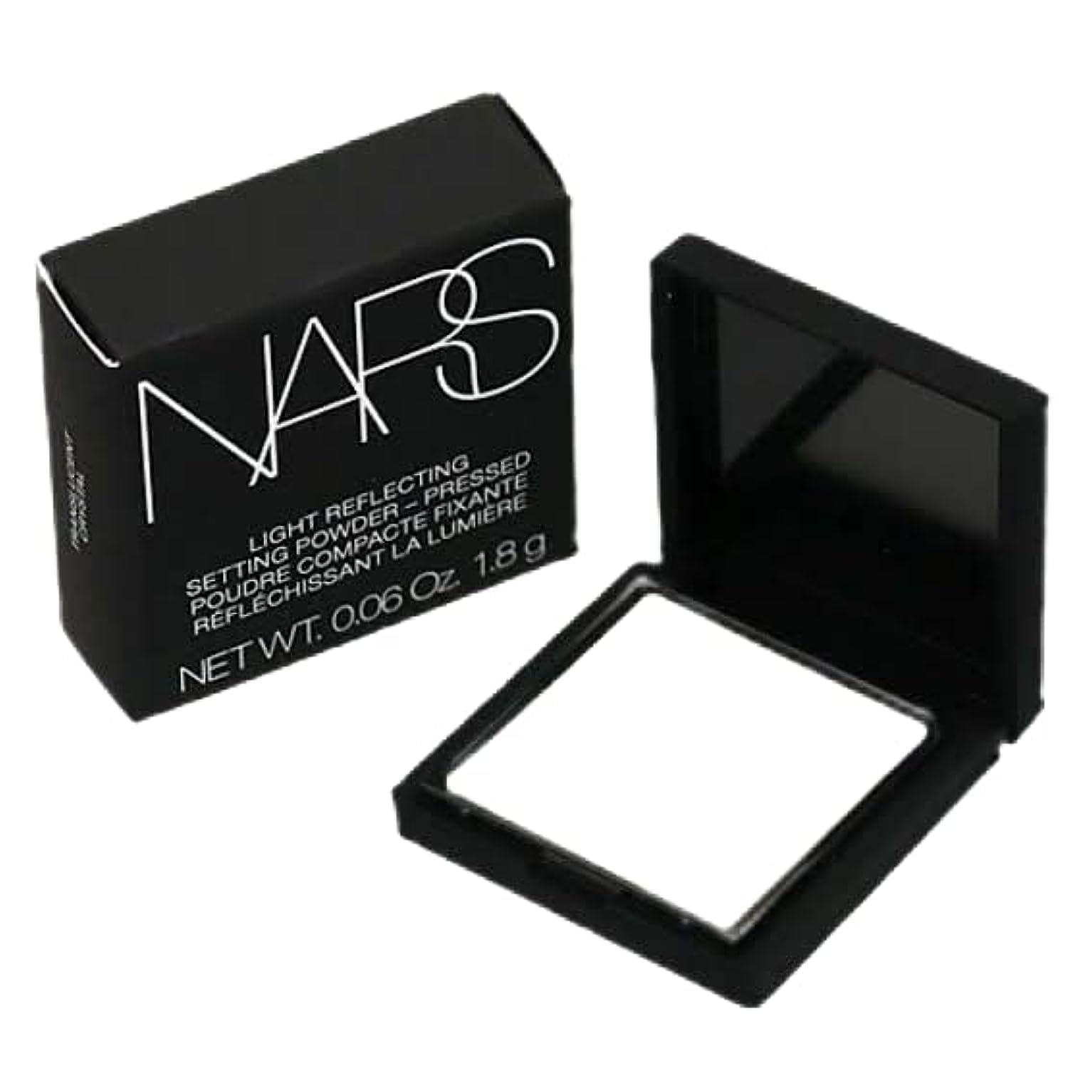 NARS Light Reflecting Pressed Setting Powder - Crystal (Very Light to Light) | Translucent Finishing Powder for Flawless Makeup | Perfect for Everyday Wear & Photo Shoots