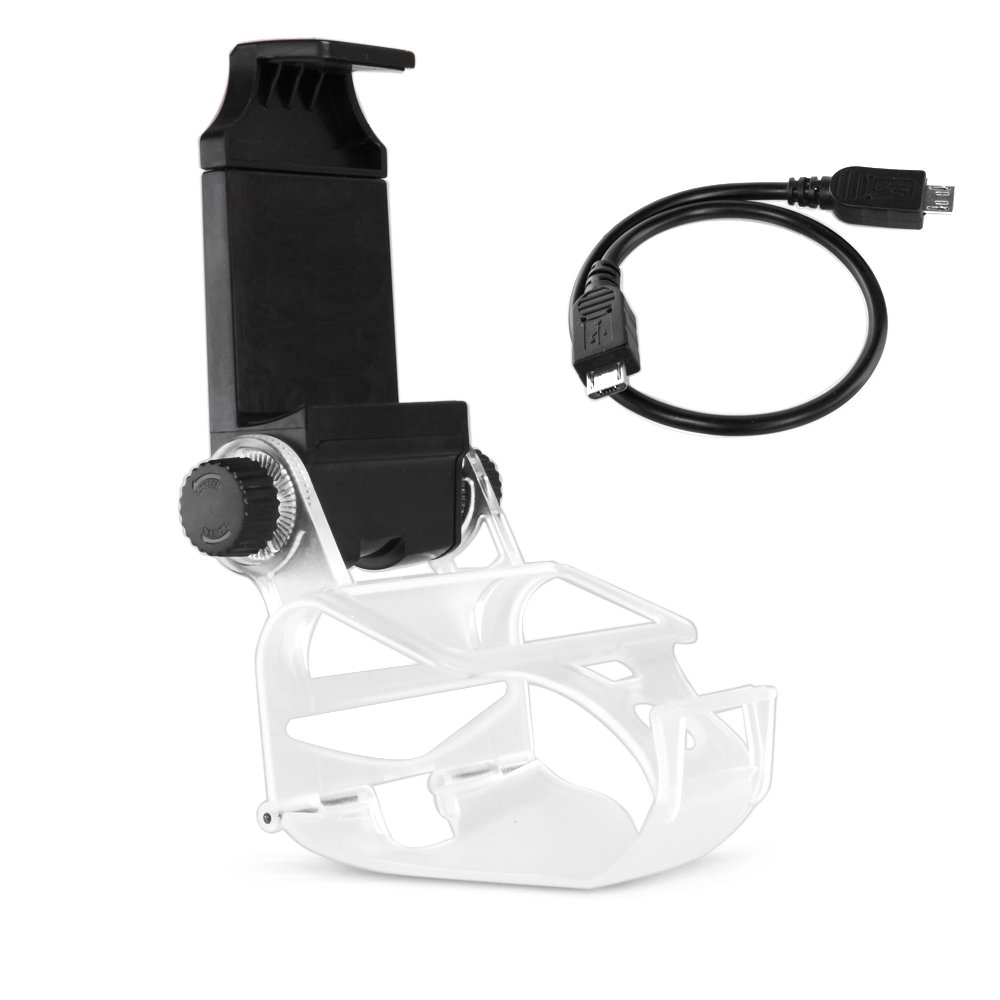 TNP PS4 Controller Phone Clip Holder - Universal Mount Bracket for PS4 DualShock Wireless Controller - Perfect for Mobile Gaming & Live Streaming