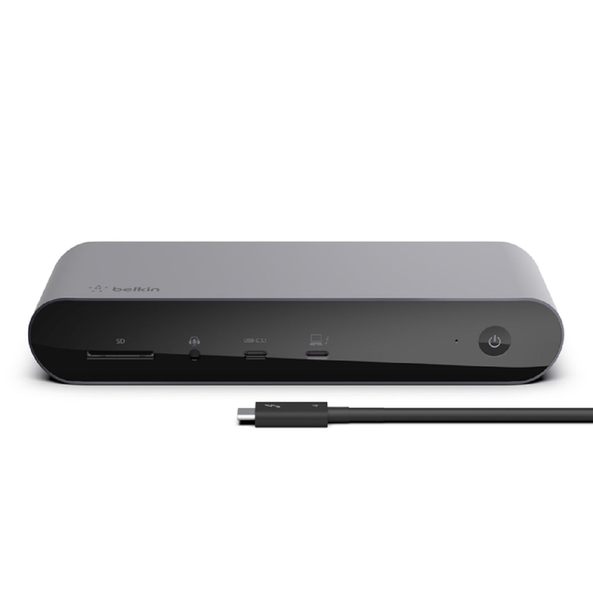 Belkin Connect Pro Thunderbolt 4 Dock - 4K Dual Monitor Docking Station with 90W Charging for MacBook Pro/Air, Windows Laptop - Perfect for Home Office & Video Conferencing