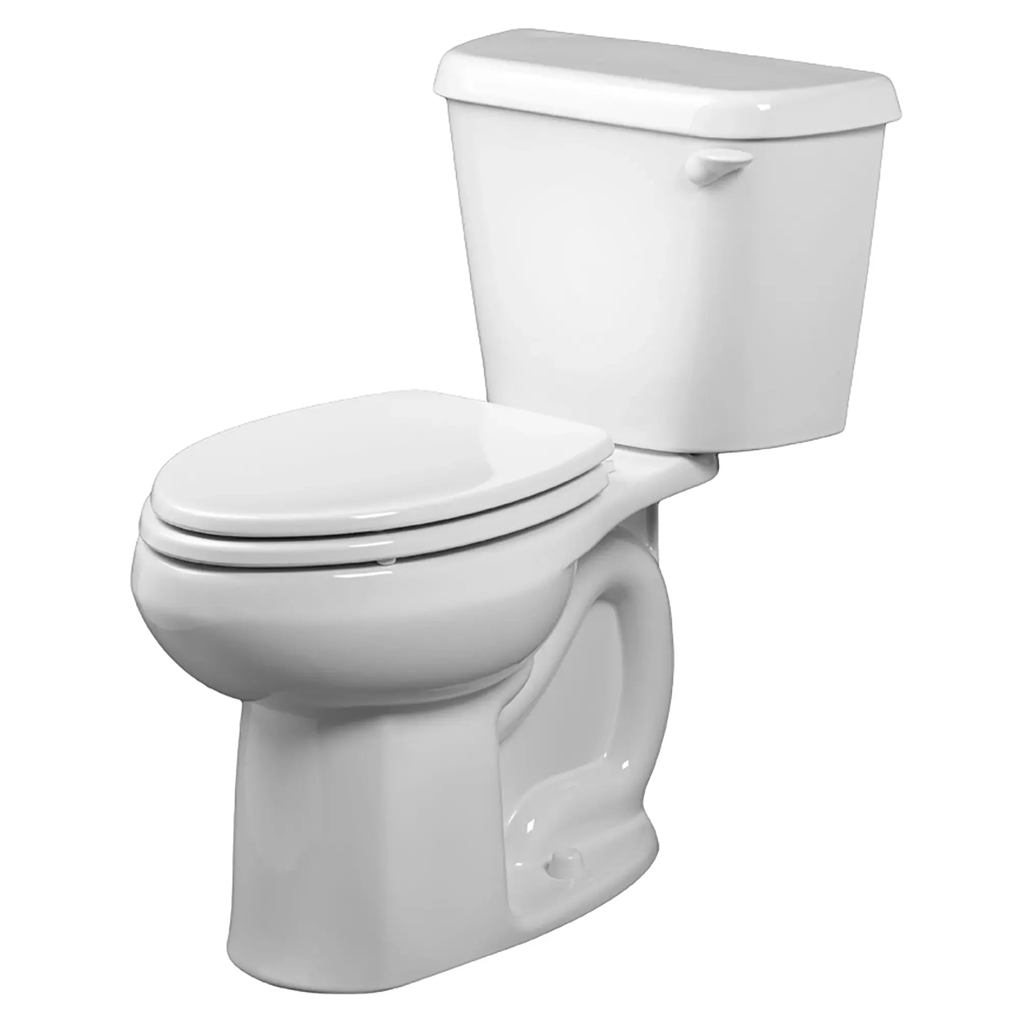 Colony® Two-Piece 1.6 GPF/6.0 LPF Elongated Right-Hand Trip Lever Toilet - Chair Height, Seat Not Included | Perfect for Modern Bathrooms, Small Spaces & Water Conservation