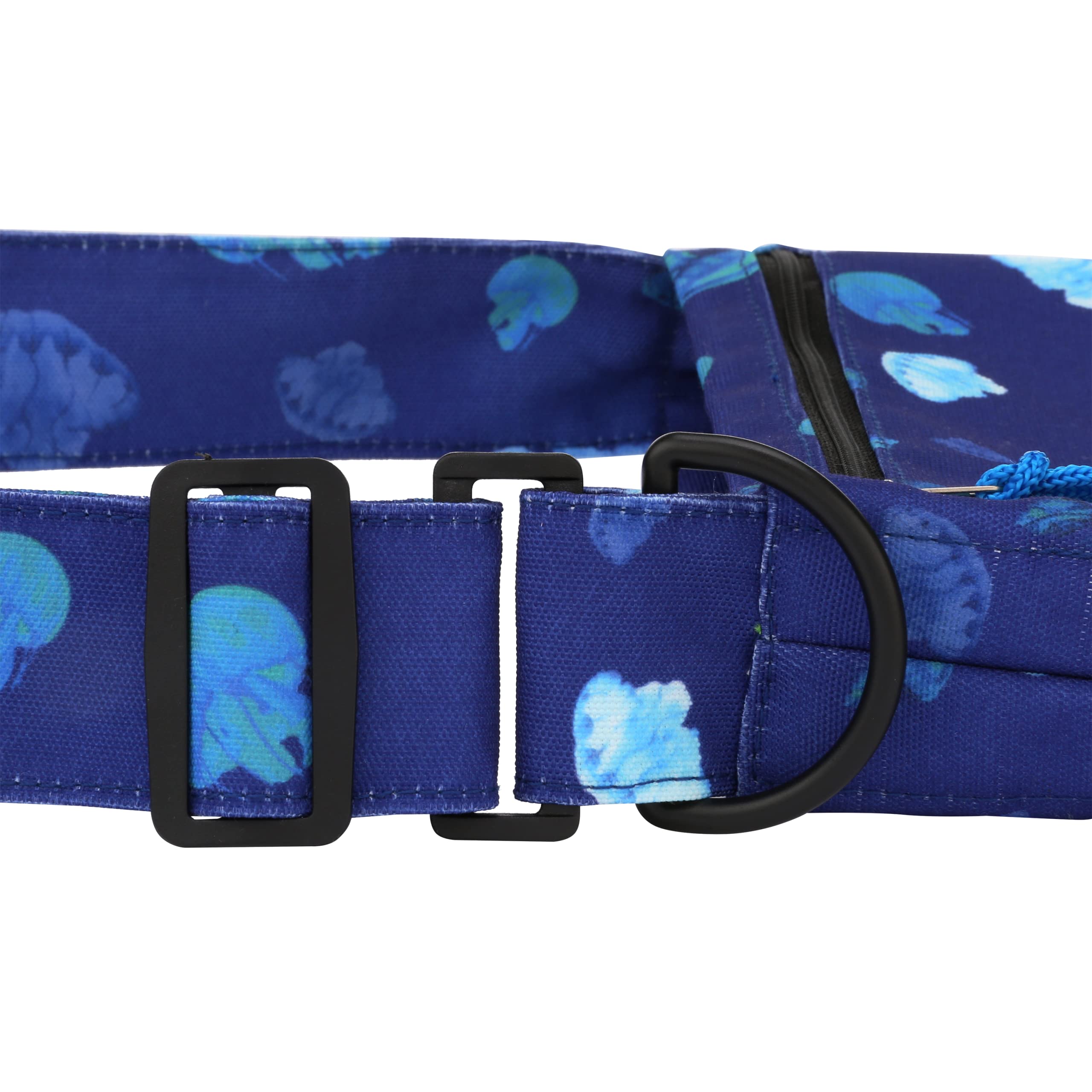 Premium 3-Pocket Sand Dipper Shell Collecting Beach Bag - Luxury Cotton Limited Edition Prints for Seashell Hunting, Beachcombing & Coastal Vacations