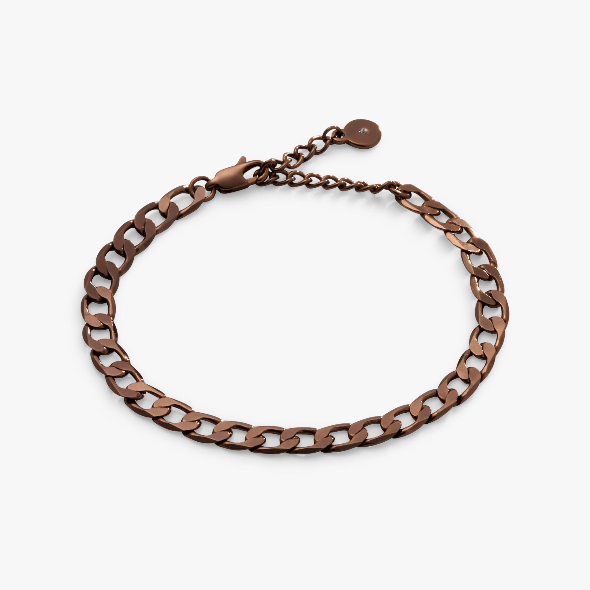 Adjustable Flat Curb Chain Bracelet for Women - Stylish Minimalist Jewelry for Everyday Wear, Gift Giving & Layering