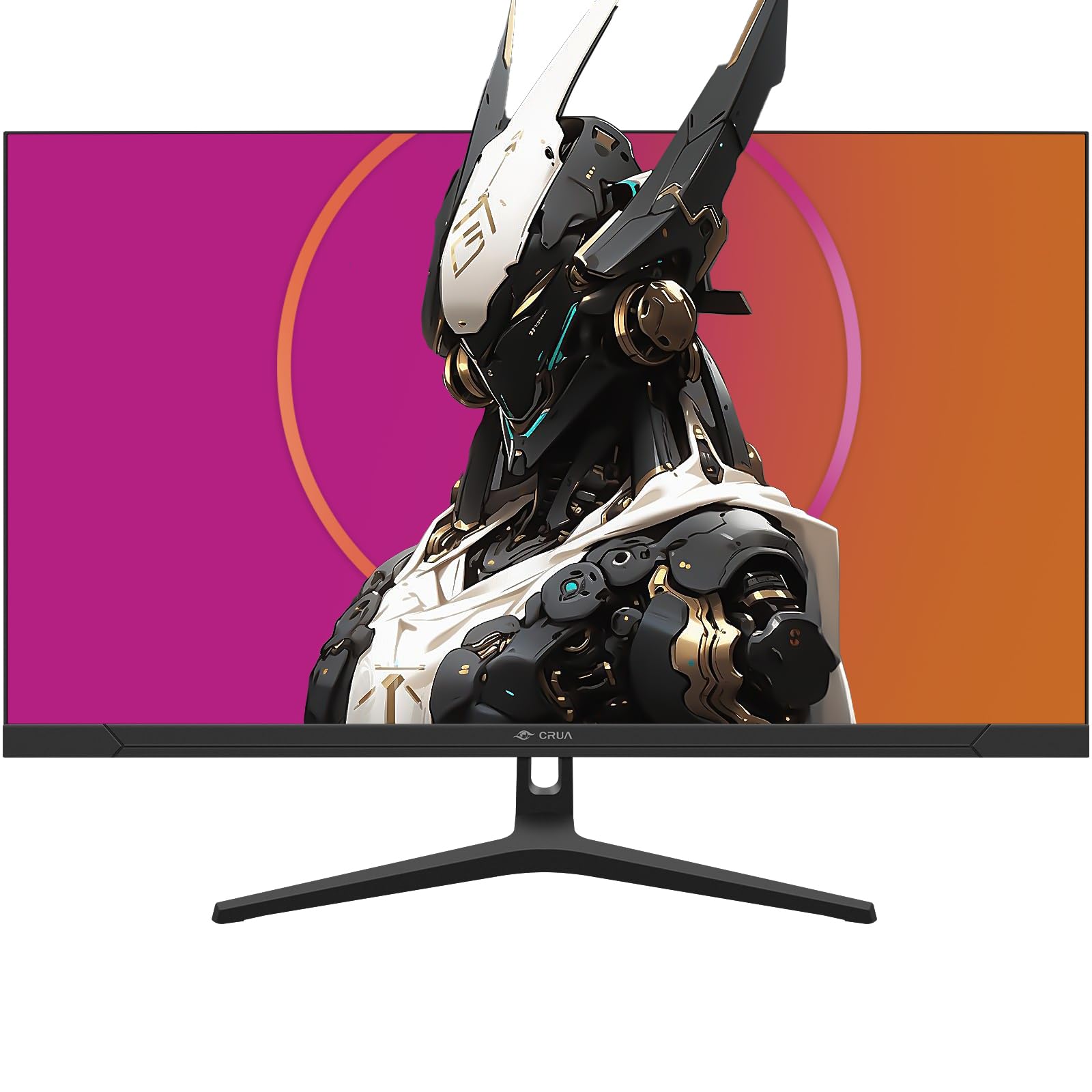 CRUA 32-inch 4K UHD Gaming Monitor - 3840x2160 IPS 144Hz, FreeSync, HDR, 120% sRGB, 1.07B Colors, HDMI 2.1/DP 1.4, Built-in Speakers, VESA Mount - Perfect for PC Gaming, Console Gaming & Home Office Workstations