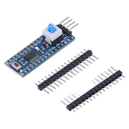 STC15W408AS Development Board with LED Indicator - 6-Channel High-Speed Core Module for DIY Electronics Projects (VCC/GND Included) - Perfect for Arduino Prototyping, IoT Development, and STEM Education