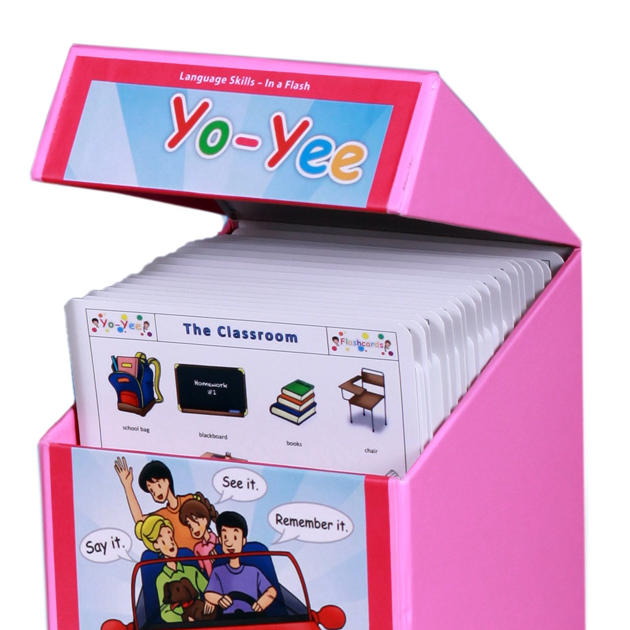 Beginner Vocabulary Flash Cards Kit - Picture Cards for Toddlers, Kids & Adults | Language Learning, Speech Therapy & Autism Support | Perfect for Homeschooling, Classrooms & Early Childhood Education