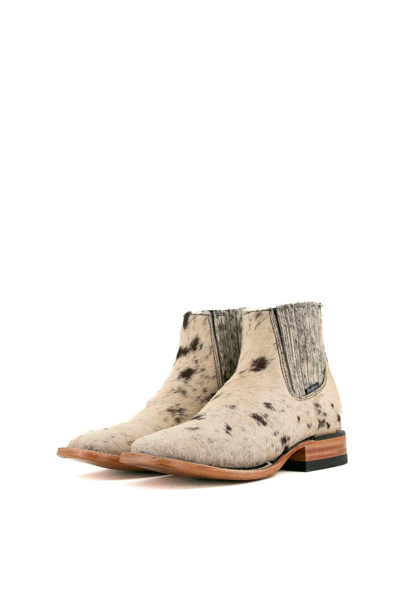 Women's Cowhide Square Toe Ankle Boots - Size 5 Comfortable Casual Shoes for Fall Winter | Perfect for Office, Dating & Daily Wear (Box HW15)