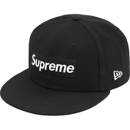 Supreme Champion Box Logo New Era Black Snapback Hat - Stylish Streetwear for Men & Women - Perfect for Urban Fashion & Casual Outfits
