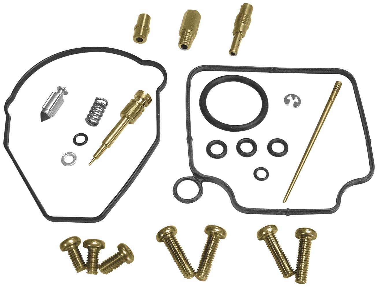 High-Quality Carburetor Repair Kit for Small Engines - Compatible with Lawn Mowers, Generators & Power Tools - Complete Carb Clean & Rebuild Set