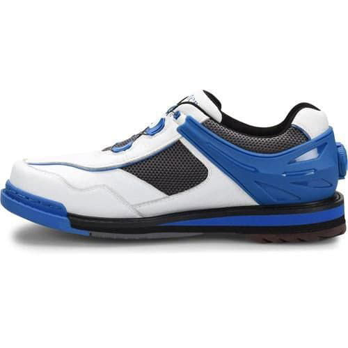 Dexter Men's SST 6 Hybrid BOA Bowling Shoes - White & Blue - Right Hand Wide Fit for Professional Bowlers & League Players