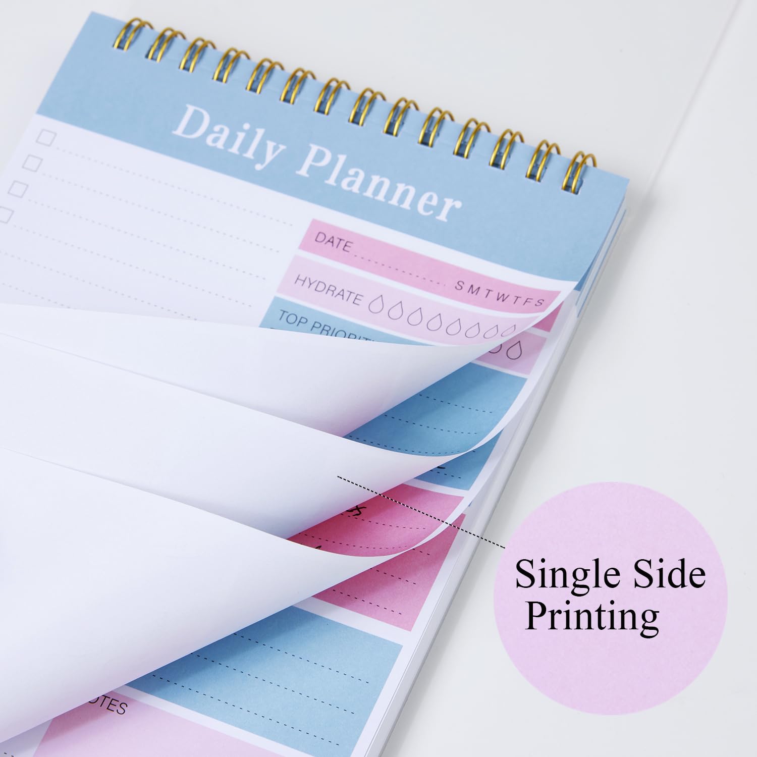 Premium Do List Notepad - 52 Sheets Undated Planner, 5.2