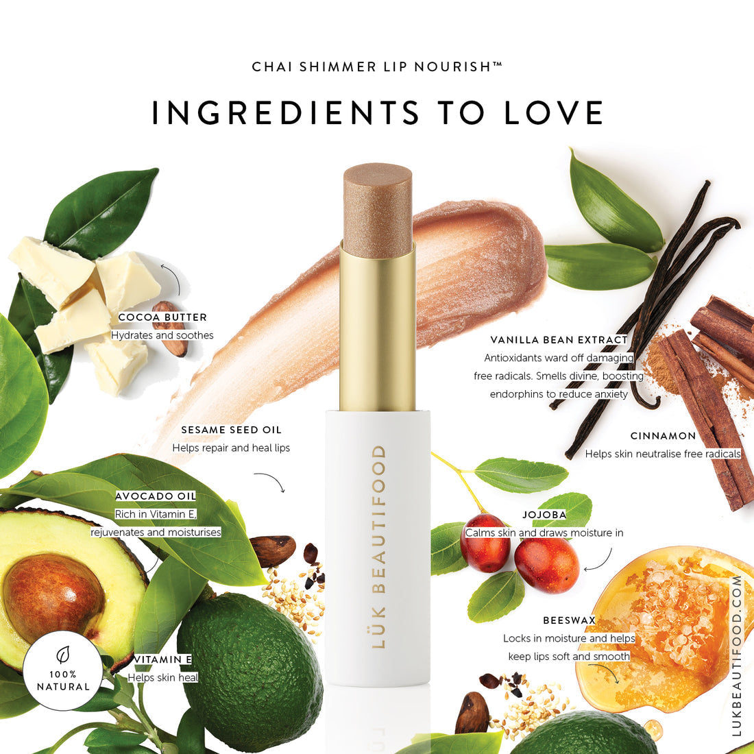 Lip Nourish™ Pure Hydrating Lip Balm - Natural Moisturizing Treatment for Dry, Chapped Lips - Perfect for Daily Use, Outdoor Activities & Winter Care