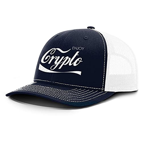 Navy Front / White Mesh
