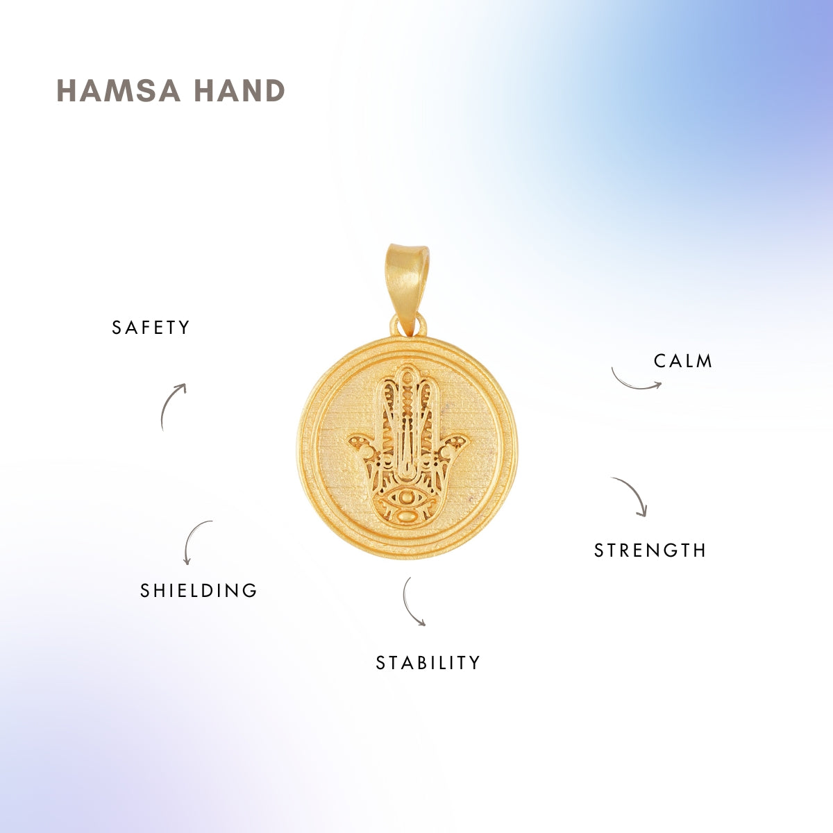 Power of Belief Coin Necklace - Spiritual Protection Amulet for Women & Men | Positive Energy Jewelry for Daily Wear, Meditation & Gift Giving