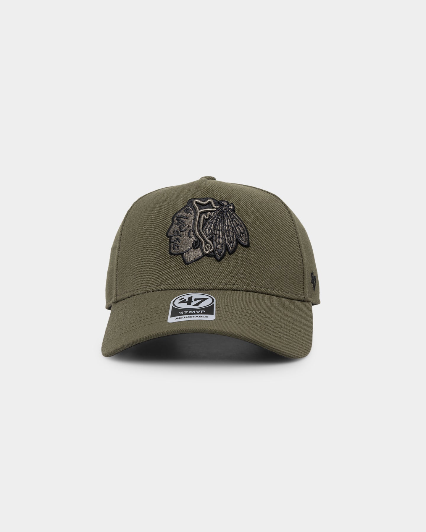 47 Brand Chicago Blackhawks MVP Replica Snapback Hat - Sandalwood Color | Official NHL Licensed Cap for Men's Sports Fashion & Game Day Outfits