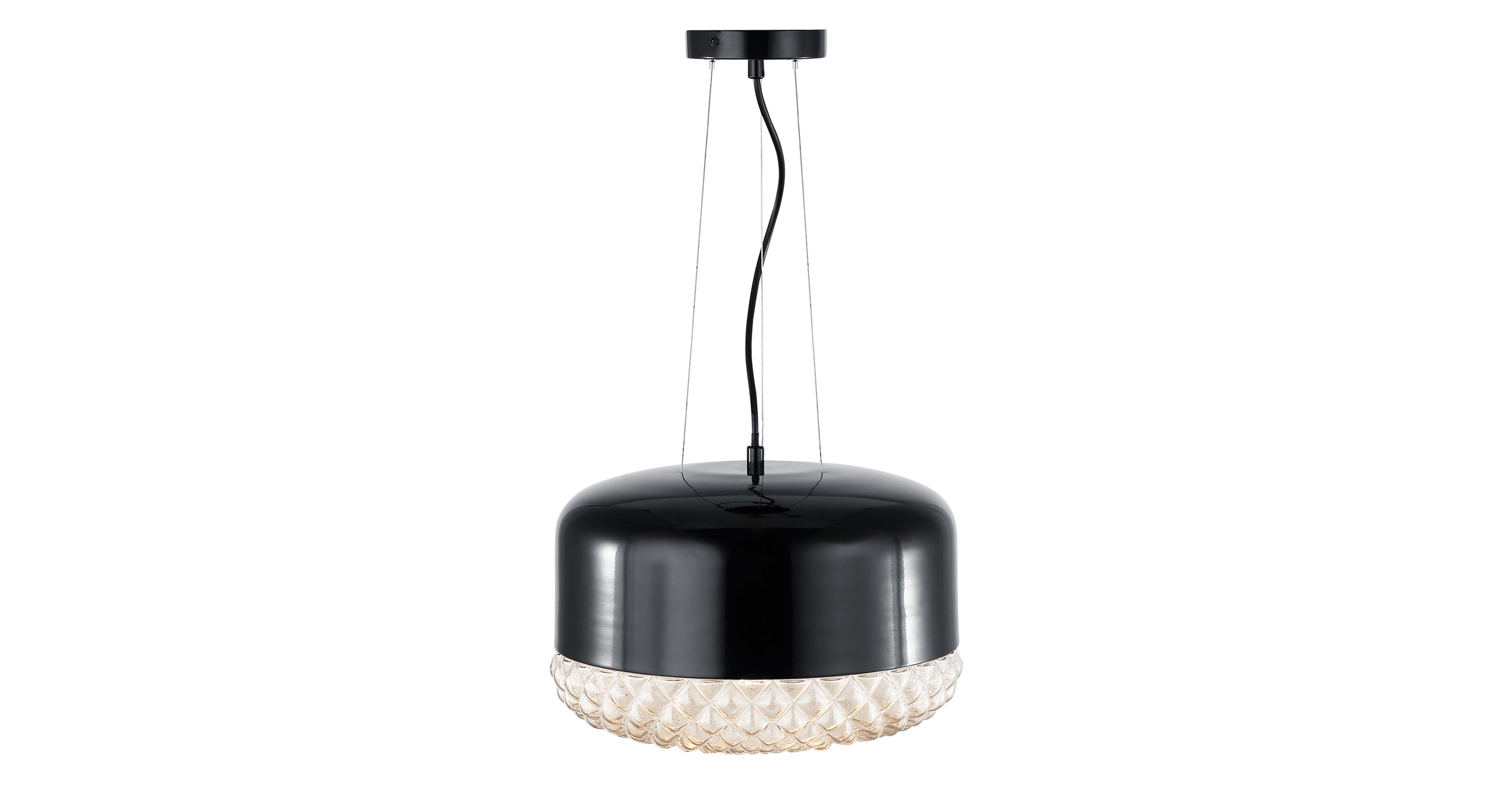 Enzo Pendant Light - Modern Hanging Chandelier for Kitchen Island, Dining Room & Bedroom - Adjustable Height & Dimmable LED Lighting