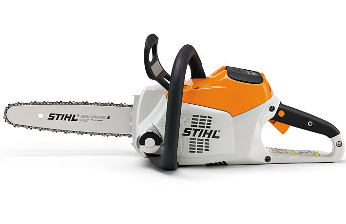 STIHL MSA 160 C BQ 12-Inch Cordless Chainsaw - Lightweight Lithium-Ion Battery Powered Chainsaw for Home, Garden & Outdoor Cutting - Perfect for Tree Trimming, Firewood & Yard Maintenance