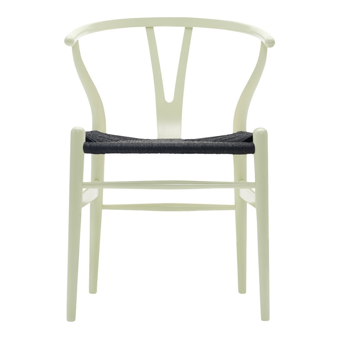 CH24 Wishbone Chair by Hans J. Wegner - Modern Scandinavian Dining Chair in Soft Colors - Perfect for Dining Rooms, Kitchens, and Home Offices