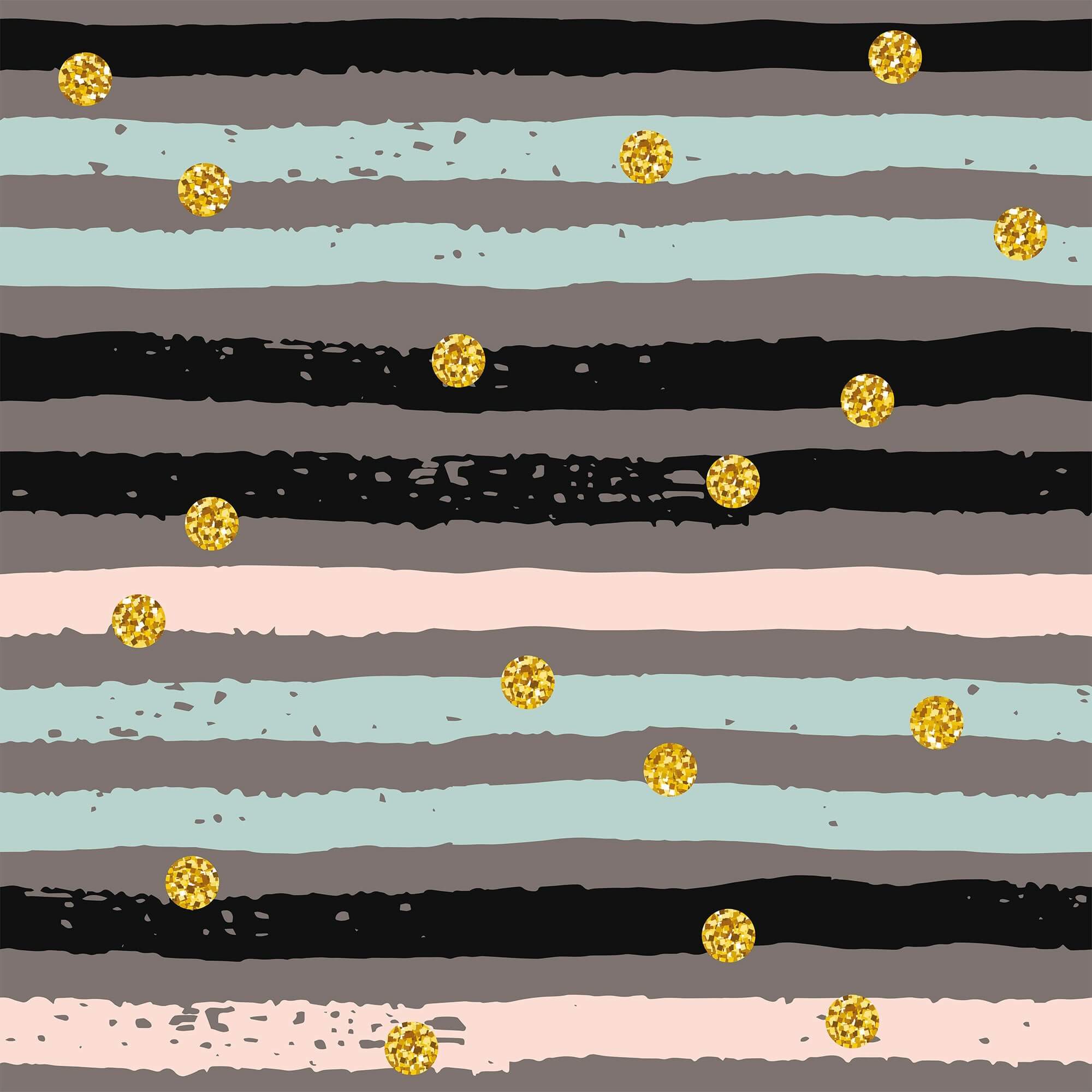 Yellow Grey Stripes Peel and Stick Removable Wallpaper for Teens - Self-Adhesive Decorative Wall Covering for Bedroom, Dorm Room, and Home Decor