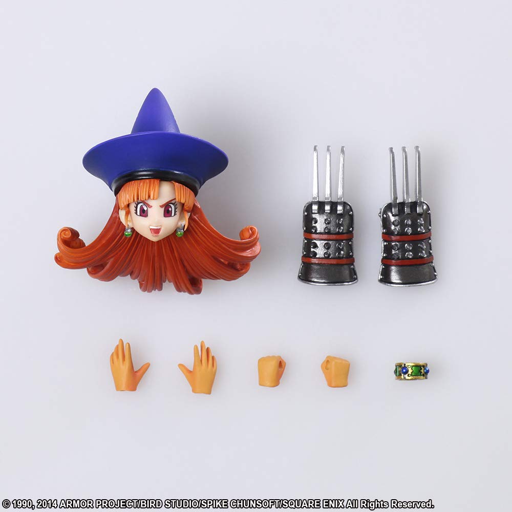 Square Enix Dragon Quest IV: Alena Bring Arts Action Figure - Collectible Anime Character Model for Gamers & Fans - Perfect for Display, Gifts, and Cosplay Inspiration