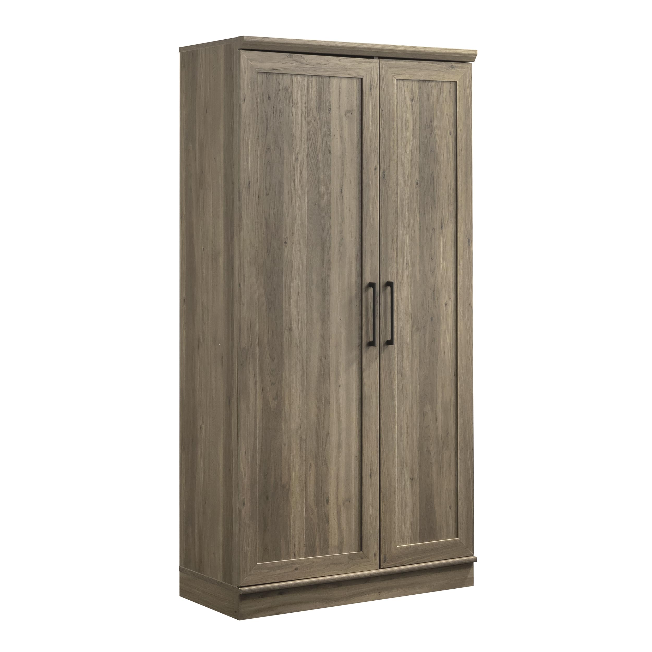 Sauder HomePlus Storage Cabinet - Pantry Organizer with Salt Oak Finish for Kitchen, Bathroom & Living Room Storage