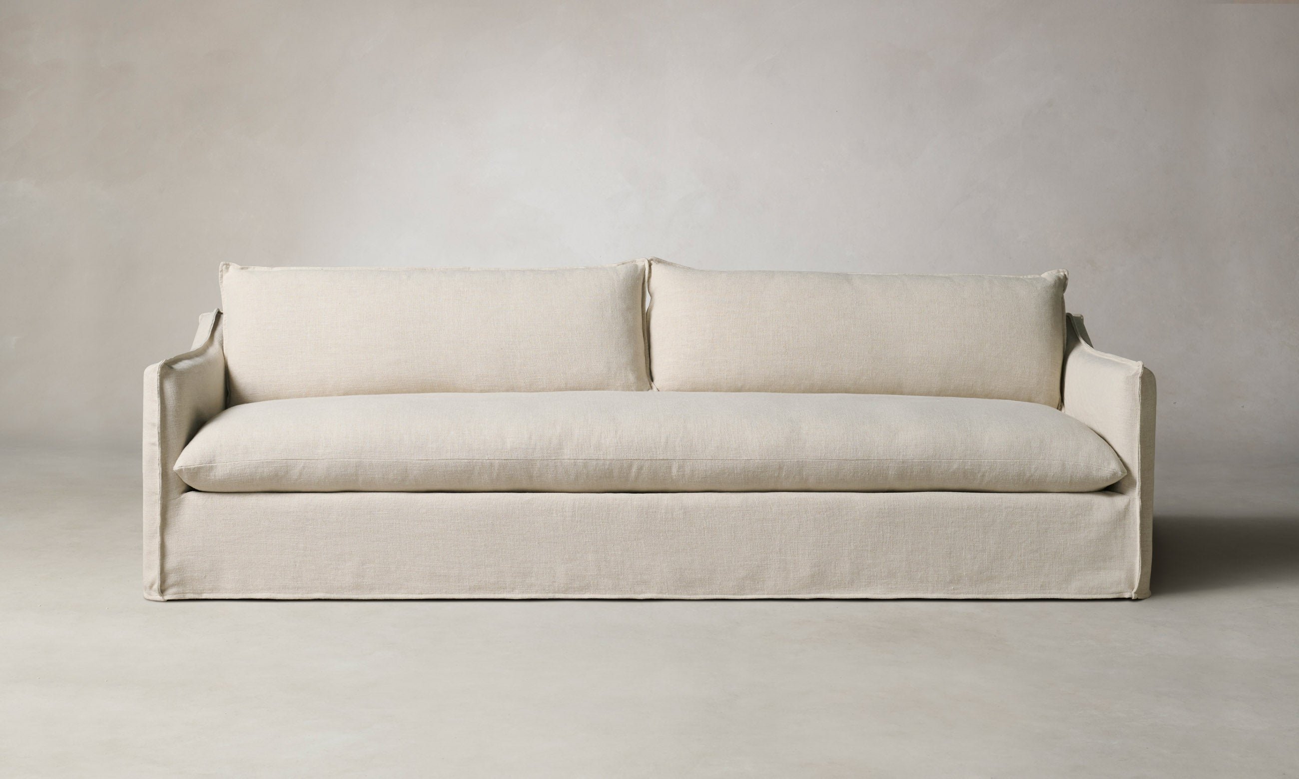 Dune Sofa - Heritage Belgian Linen Upholstery with Solid Alder Frame | Perfect for Living Room, Lounge & Modern Home Decor