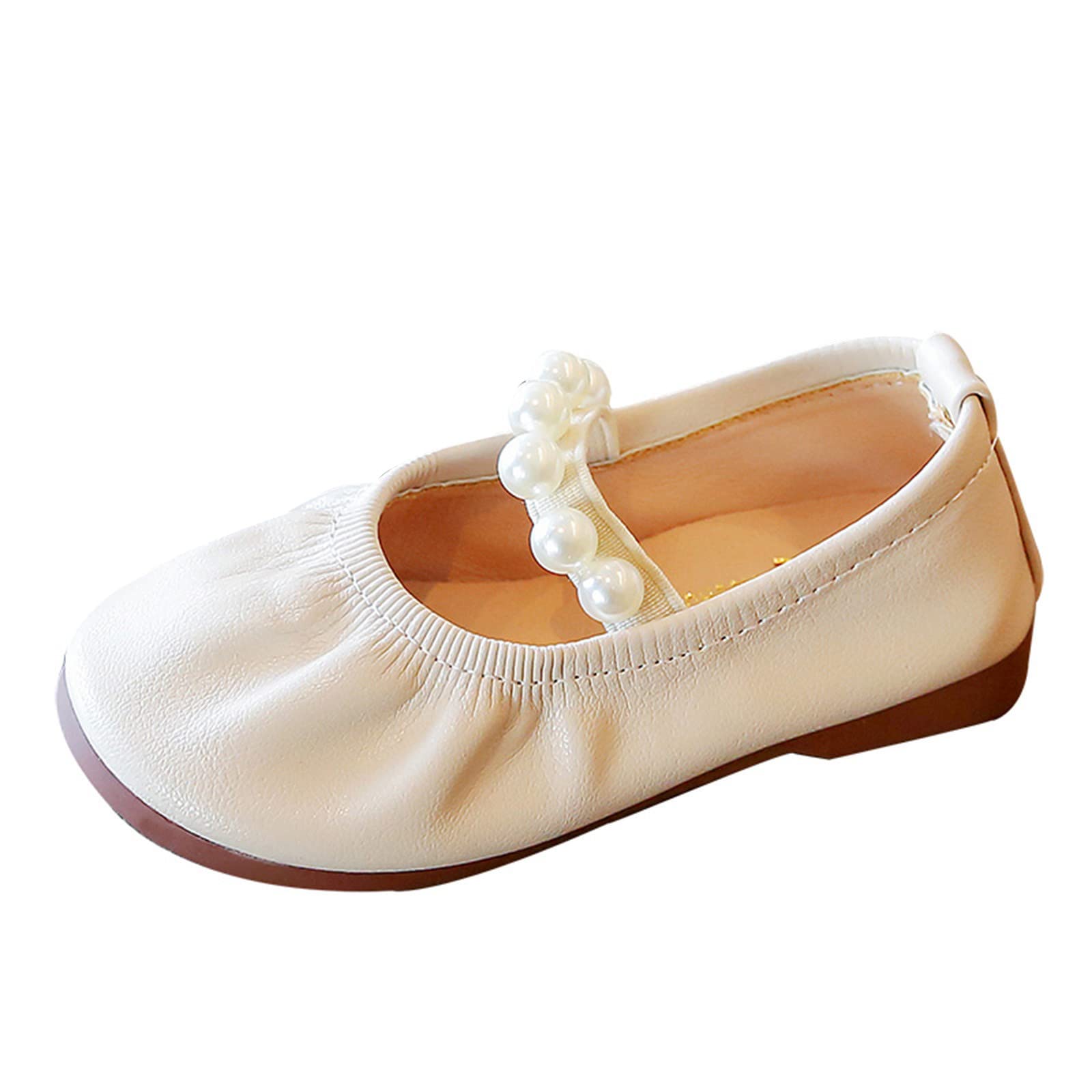 Toddler Girls Dress Shoes - Flats for Party, School & Wedding - Princess Style Infant Size 2 - Perfect for Special Occasions & Everyday Wear