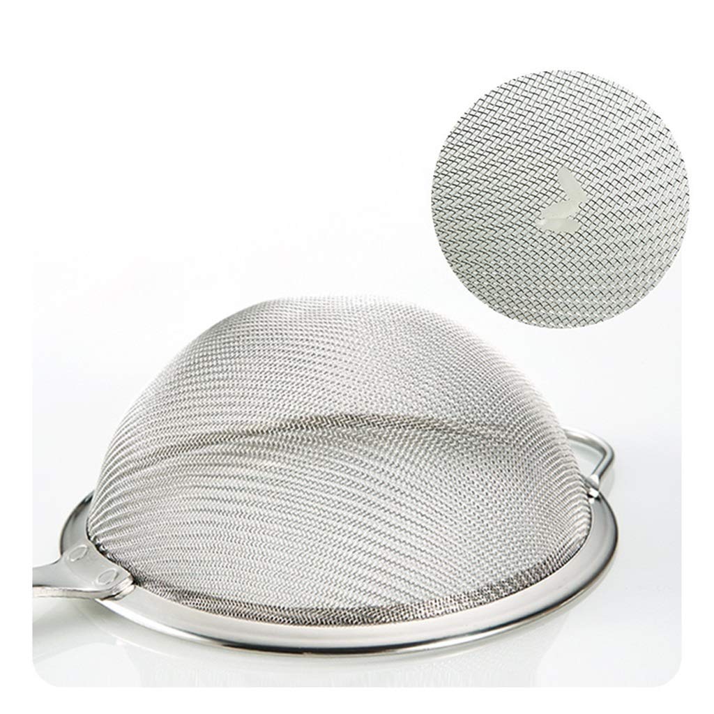 Premium Stainless Steel Fine Mesh Kitchen Sifter - Flour Sieve & Colander for Baking, Cooking, Powder Sifting (Large Size) | Ideal for Home Bakers, Pastry Chefs & DIY Cooking Enthusiasts
