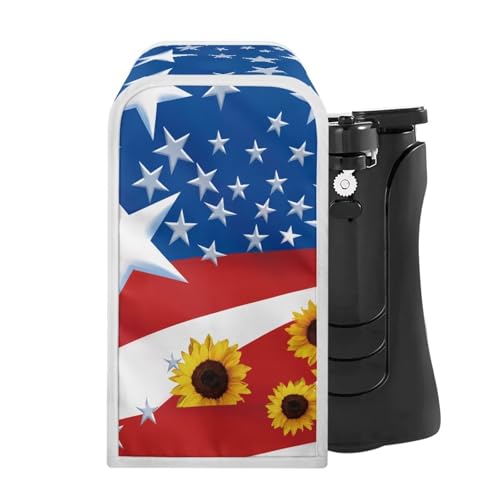 0-American Flag Sunflower