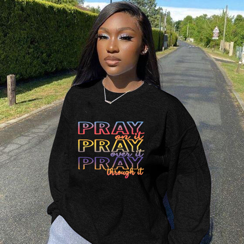 Comfortable Long Sleeve Crew Neck Loose Hoodie for Men & Women | Soft Cotton Pullover Sweatshirt | Perfect for Casual Wear, Gym, and Outdoor Activities