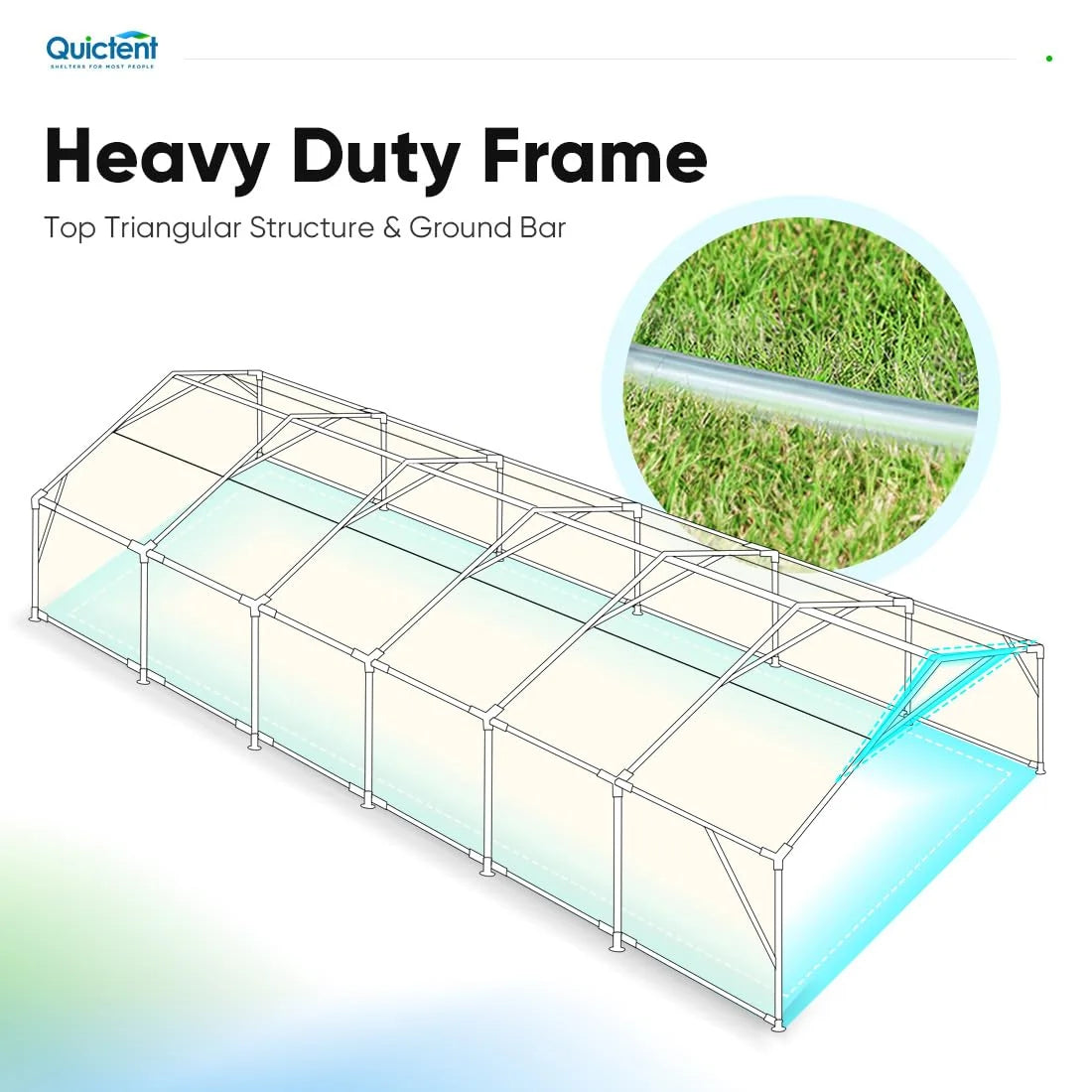 20' x 40' White Party Tent - Heavy Duty Outdoor Canopy for Weddings, Events & Backyard Gatherings - Waterproof & UV Resistant Shelter