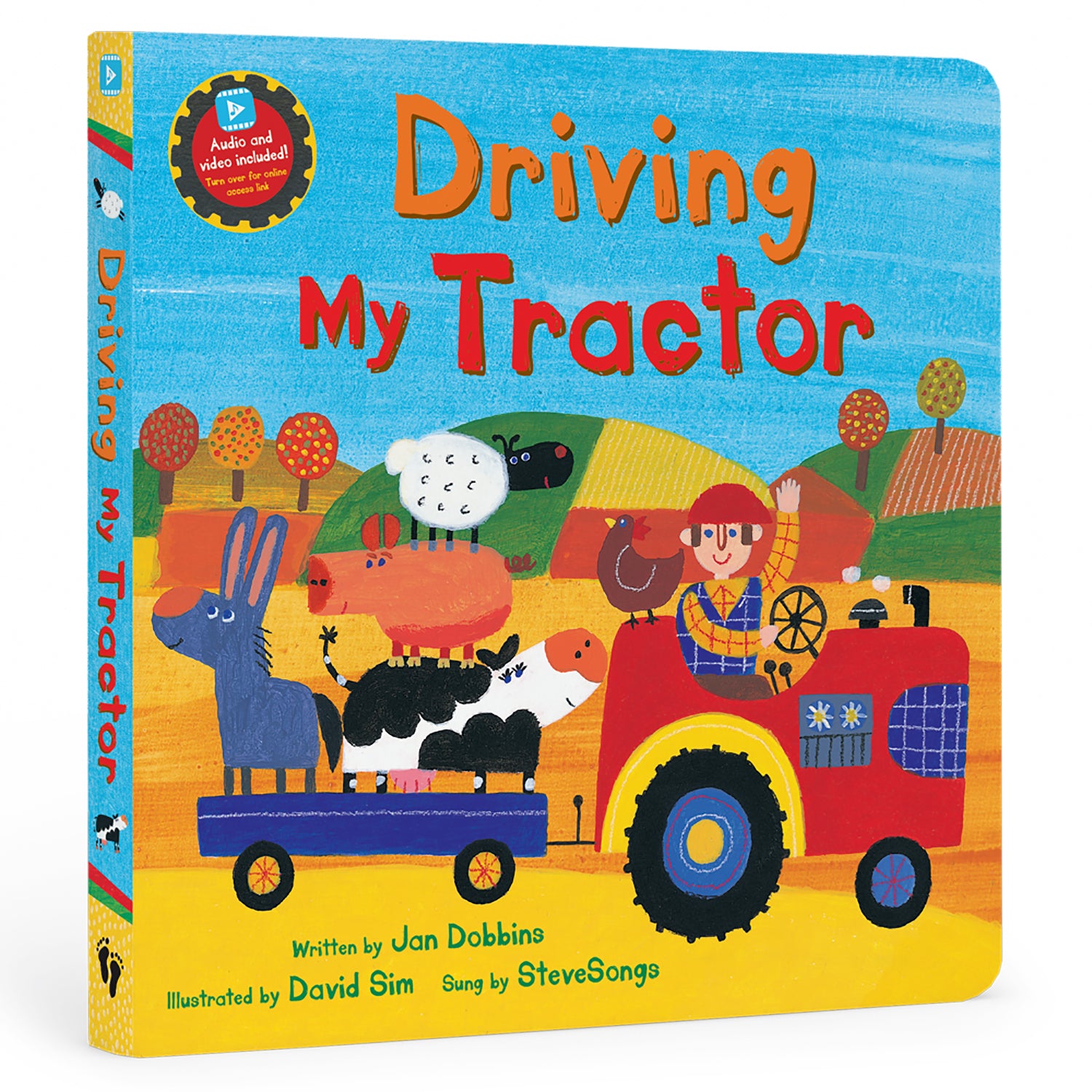 Barefoot Books PreK 4-Piece Singalong Board Book Set for Toddlers | Early Childhood Education & Bedtime Reading