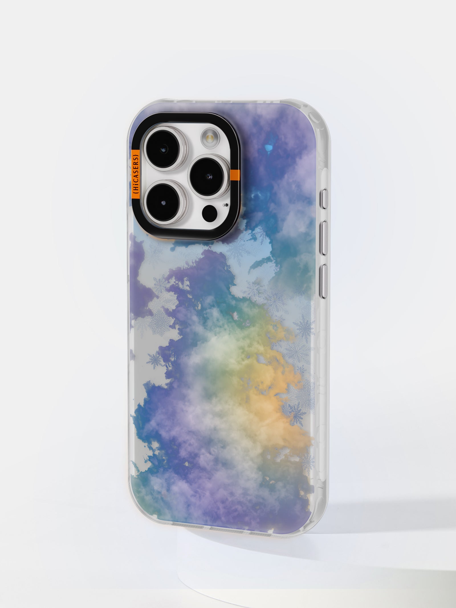 Iridescent Rainbow Foggy Christmas Tree Phone Case - Holiday Gift for iPhone & Samsung - Perfect for Christmas Parties & Festive Decorations