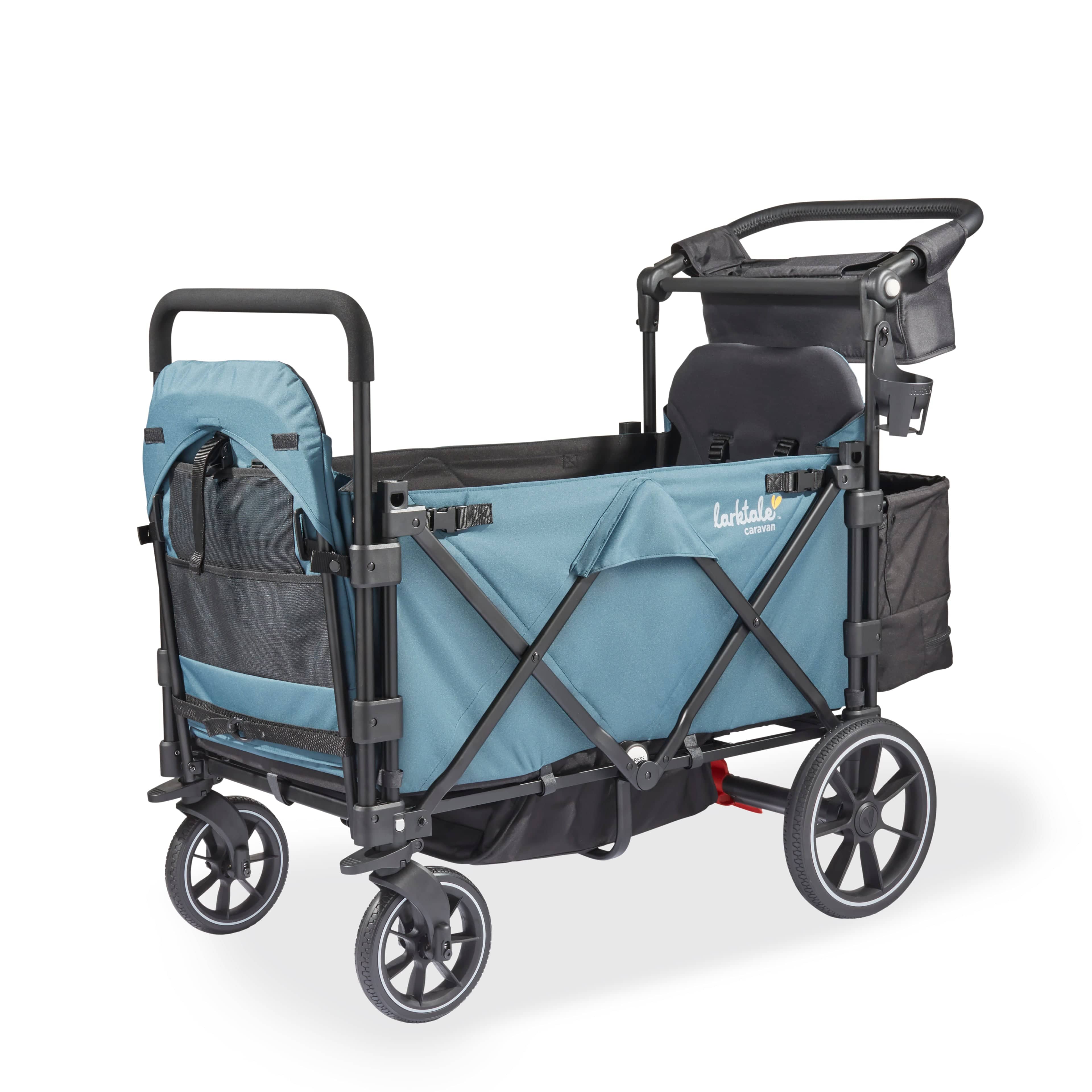 Larktale Caravan V3 All-Terrain Stroller Wagon for Kids - Lightweight, Foldable & Durable for Beach, Park, and Outdoor Adventures
