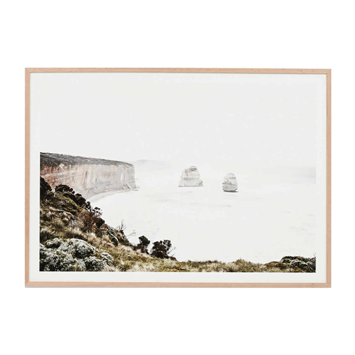 Apostle Cove Wall Art Print - Stunning Landscape Canvas Painting for Home & Office Decor - Perfect for Living Room, Bedroom, and Office Spaces