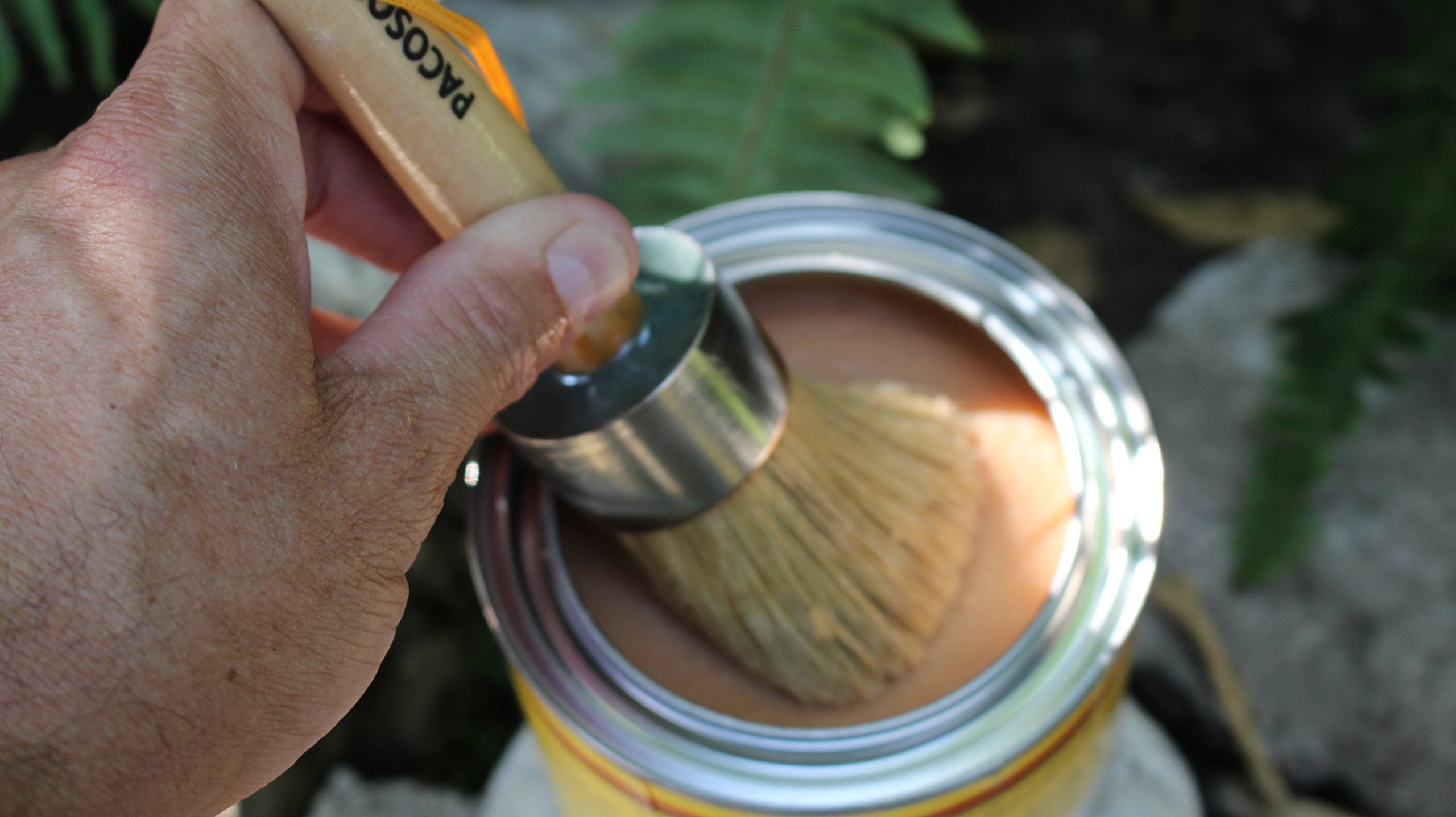 Best Chalk Paint Brushes for Wax & Paint - Round Furniture Paint Brush Set for DIY Projects & Home Decor