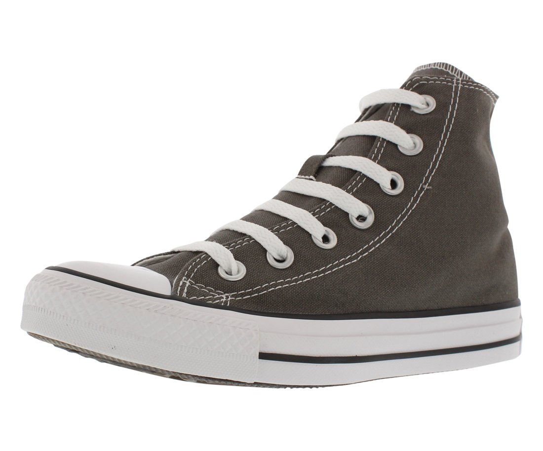 Converse Women's Chuck Taylor All Star High Top Sneakers - Charcoal Grey - Size 5.5 - Classic Canvas Casual Shoes for Women - Perfect for Streetwear, Skateboarding & Everyday Fashion